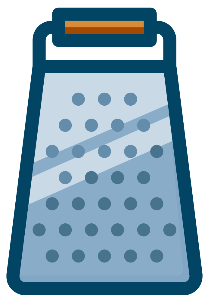 OnlineLabels Clip Art cheese grater